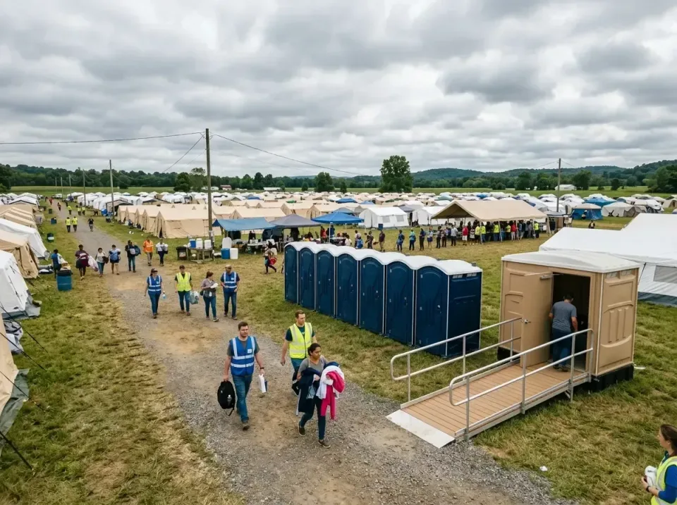 disaster-relief-camp-restrooms-010 — frequently asked questions, Dumpster & Portable Bathrooms Rental in Bushnell, IL